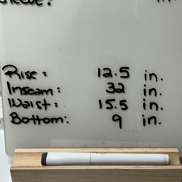 Women's Blue Denim Jeans Graffiti Print Straight Leg Size L SHEIN Retro Y2K - Picture 6 of 6